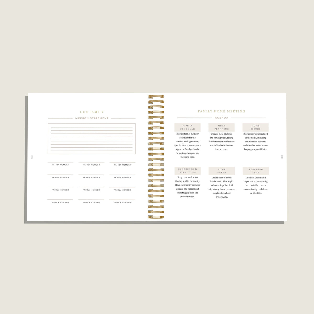 Beautifully Organized Home Planner