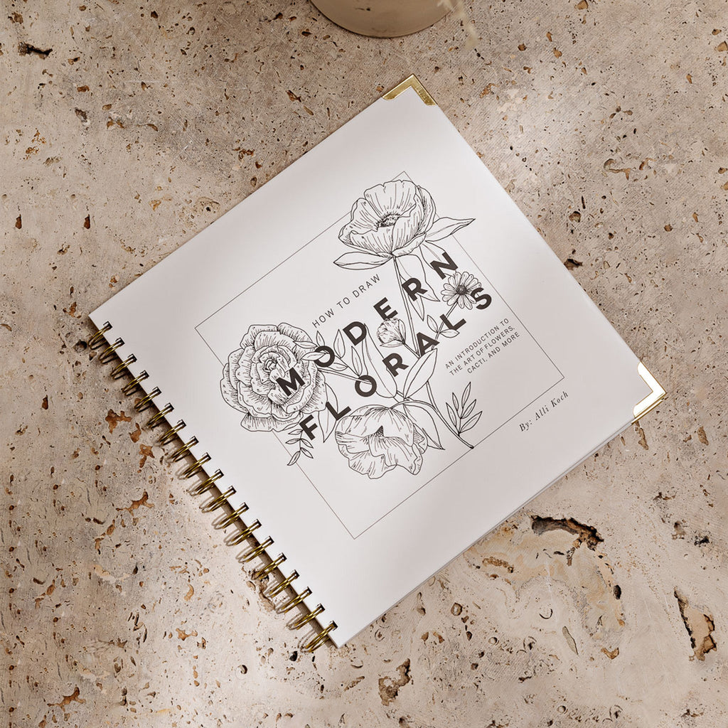 How to Draw Modern Florals